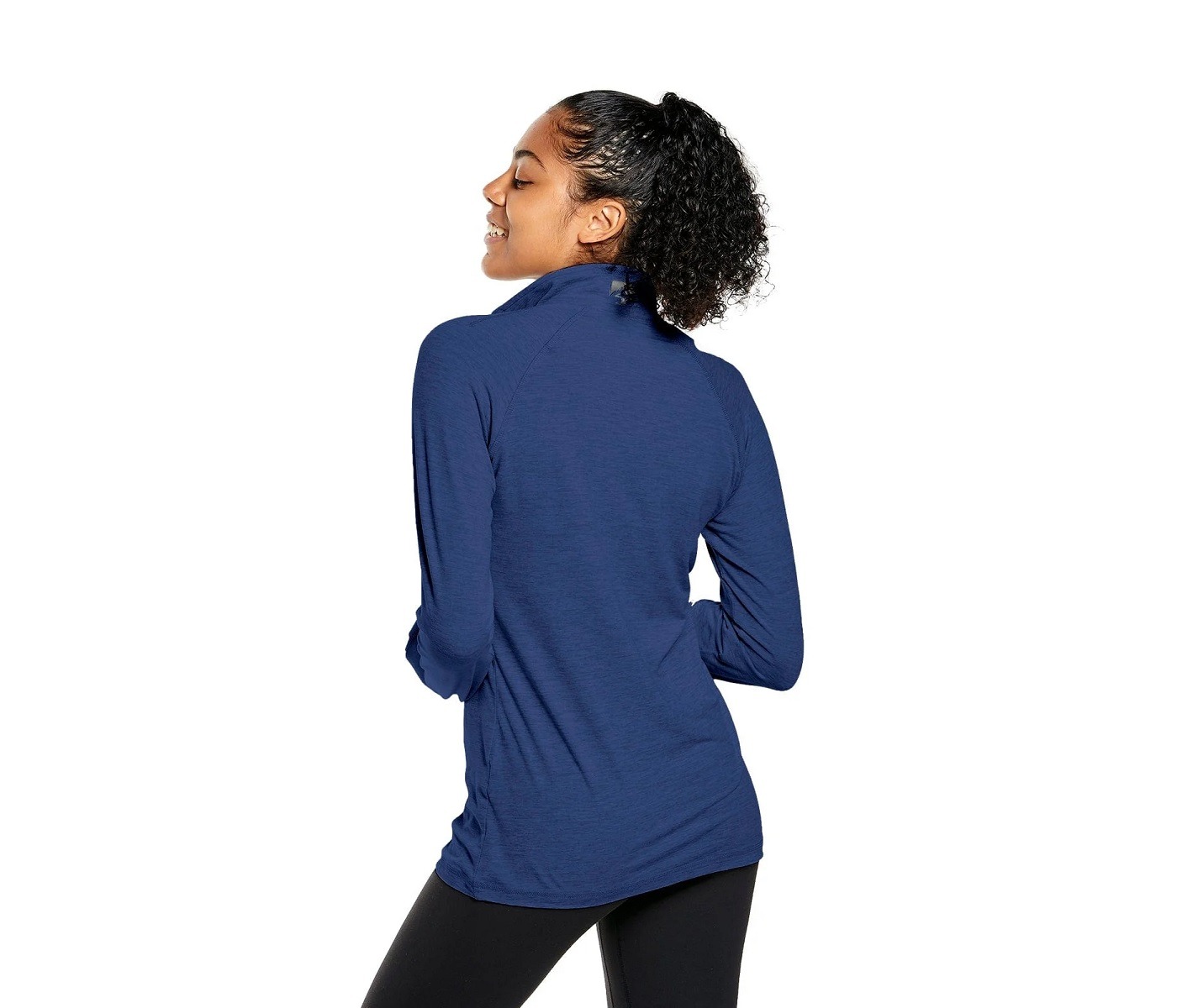 Women's Sueded Comfort 1/4 Zip - Image 3